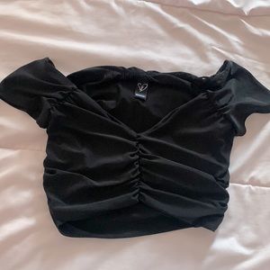 XS | Windsor ruched cropped top